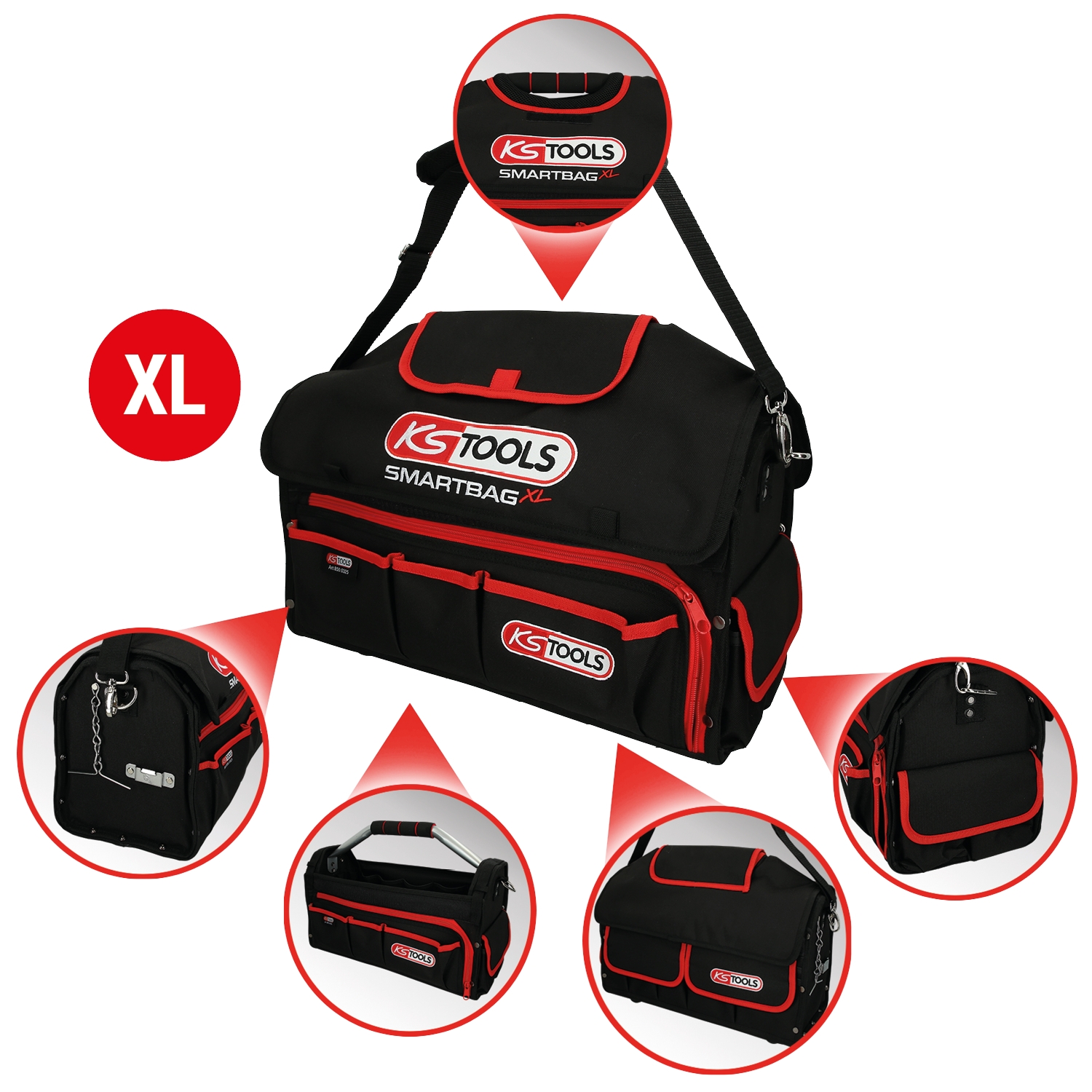 KSTOOLS SMARTBAG Universal-Werkzeugtasche XL