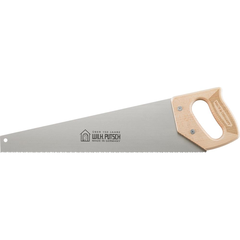 Handsäge Nr. 112 450 mm 7 Zp Z geschlossenem Holzheft WILPU