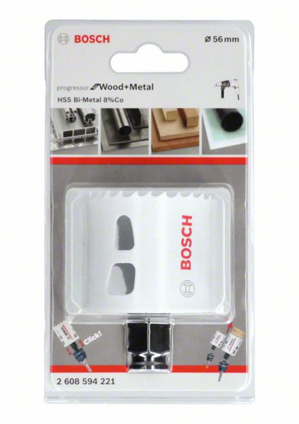 Lochsäge Bi-Metall PC 56 mm BoschVE à 1 Stück