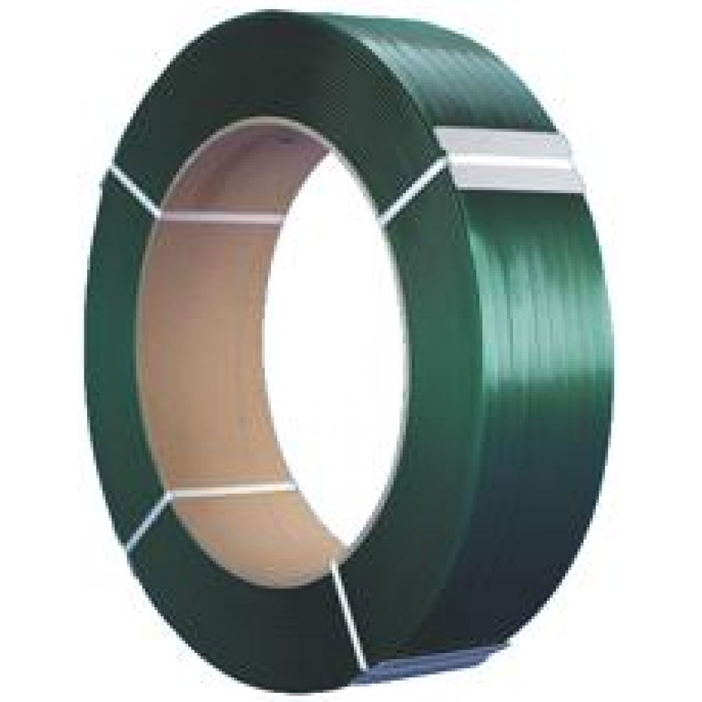 PET-Umreifungsband PET -Band grün 15,5x0,65 mm, Rol a 2000m