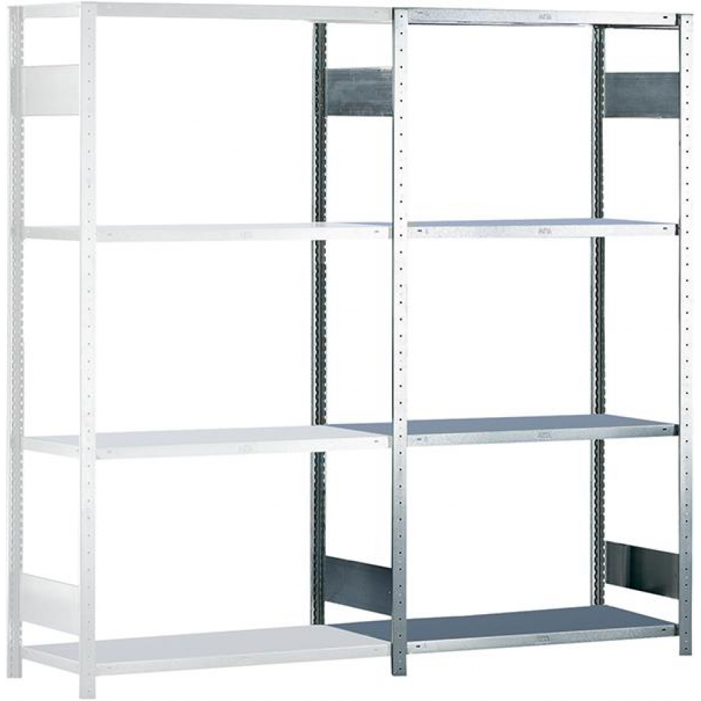 Steckregal META CLIP SET 150 AF V150 200x100x50cm