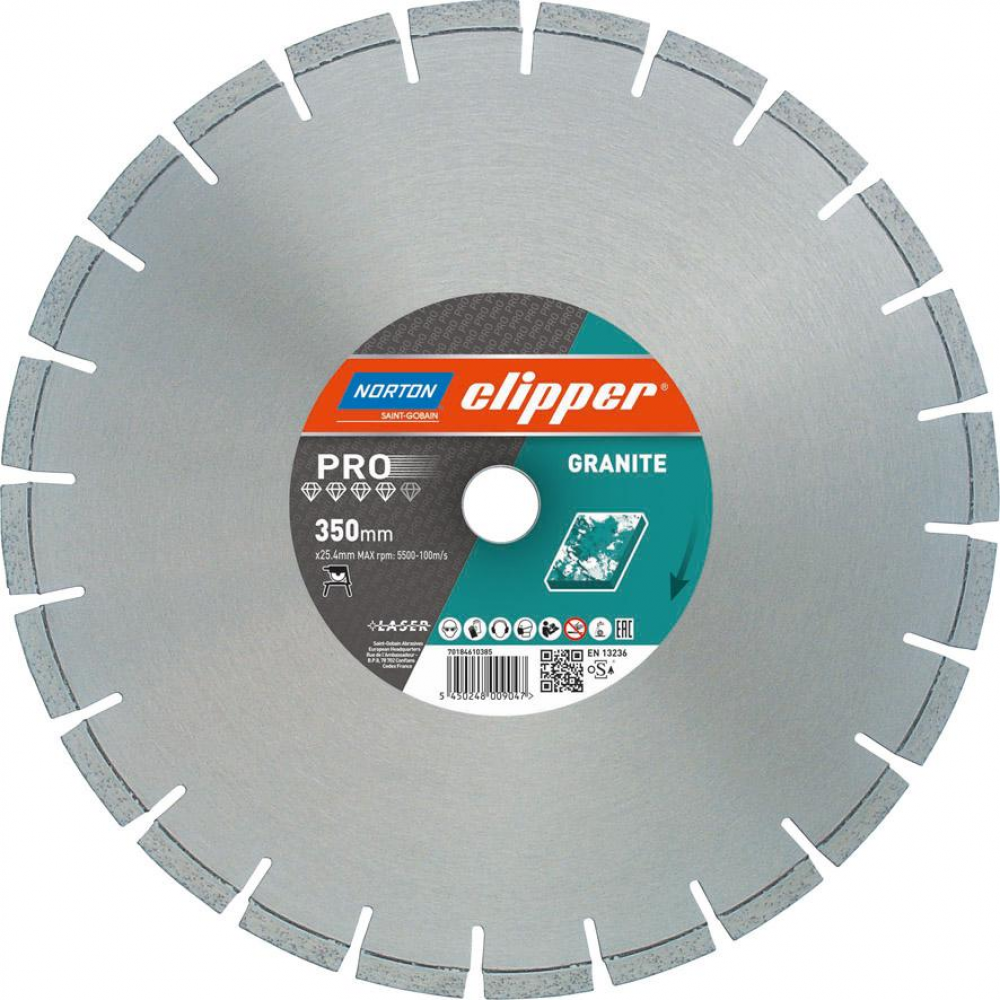 Diamant-Trennscheibe Pro Granite Trennscheibe Granito350 x 25,4 mm CLIPPER