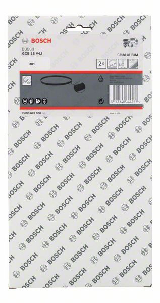 Bosch Bandsägeblatt CB 281418 BIM für GCB 18 V-LI Professional, 14/18 tpi, 2 Stk.