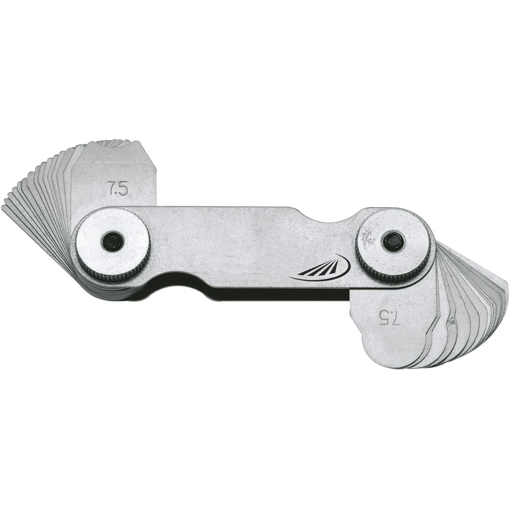 Radienschablone 17 Blatt 1,0- 7,0mm HP