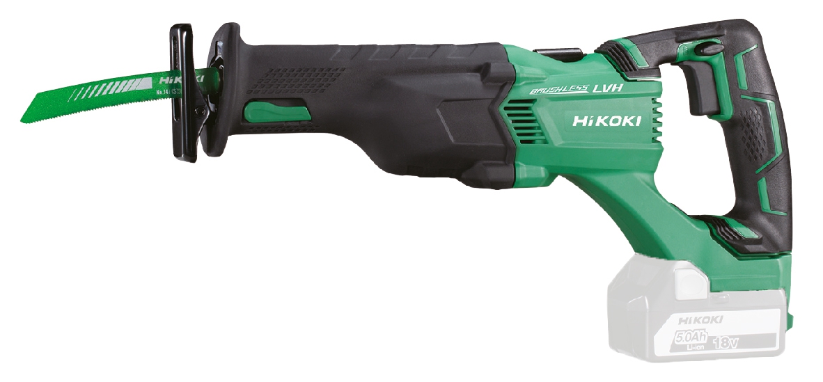 HiKOKI CR18DBL(Basic) (Karton), 18V Akku Tigersäge (Brushless), ohne Akku, ohne Ladegerät