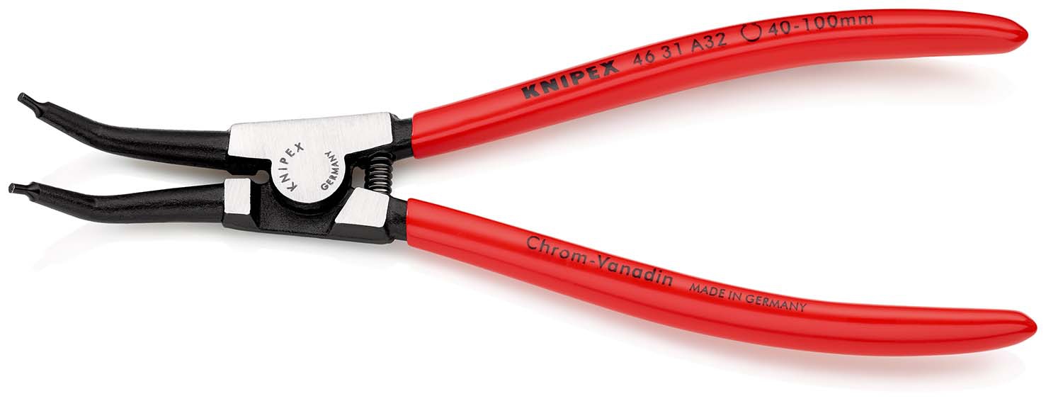 Sicherungsringzange außen 45Grad gebogen A32 mmKNIPEX