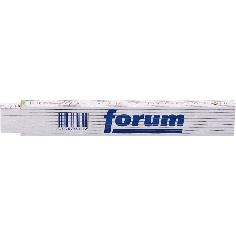 Holz-Gliedermaßstab 2m 16mm FORUM