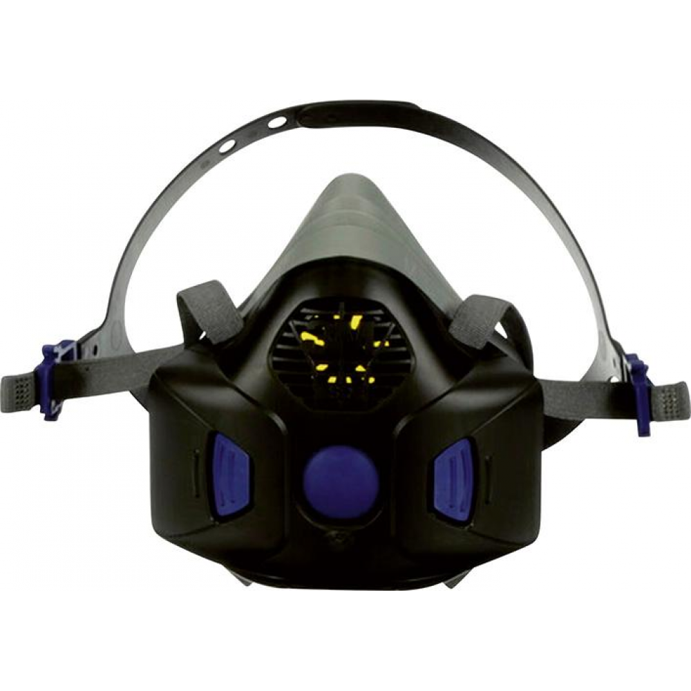 3M Secure Click Mehrweg-Halbmaske, Sprachmembran, HF-801SD/802SD/803SD Halbmaske HF-802SD Gr.M