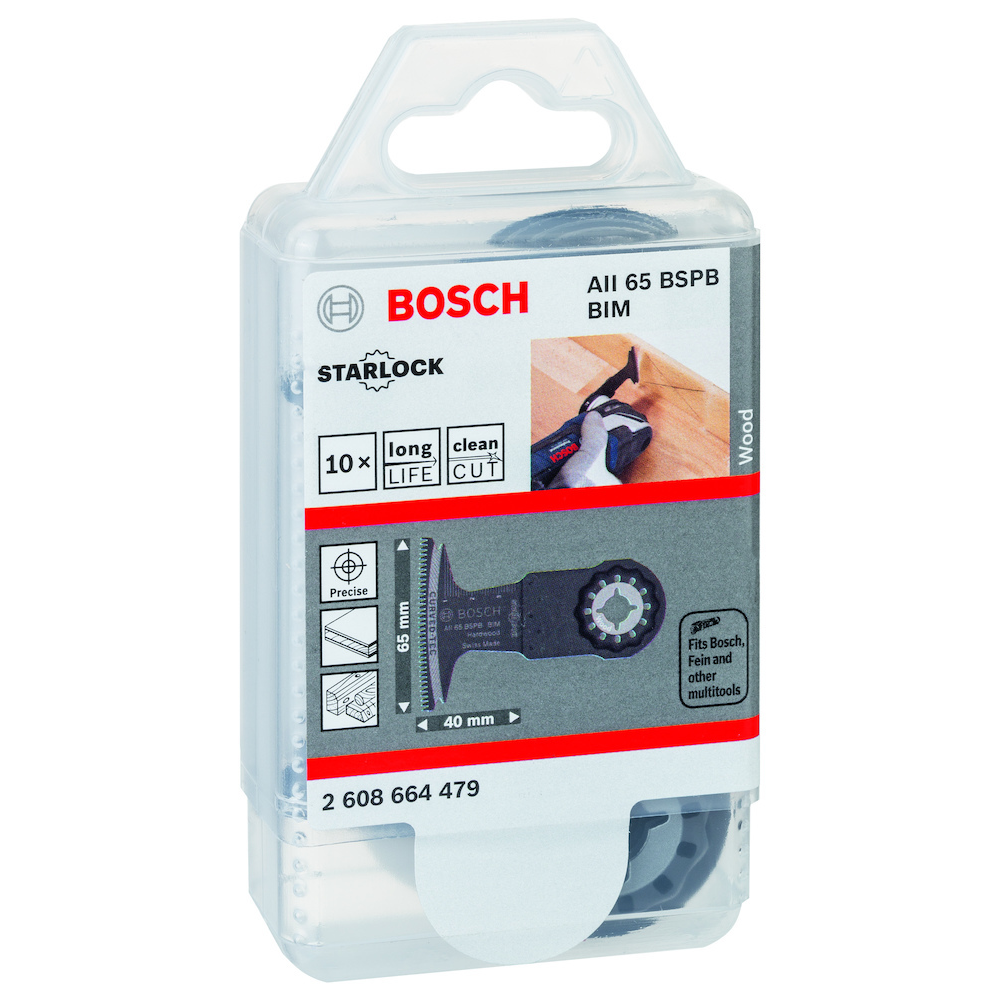 Bi M-Tauchsägeblatt AII 65 BSPB für Hartholz Bosch VE  10 Stück Starlock