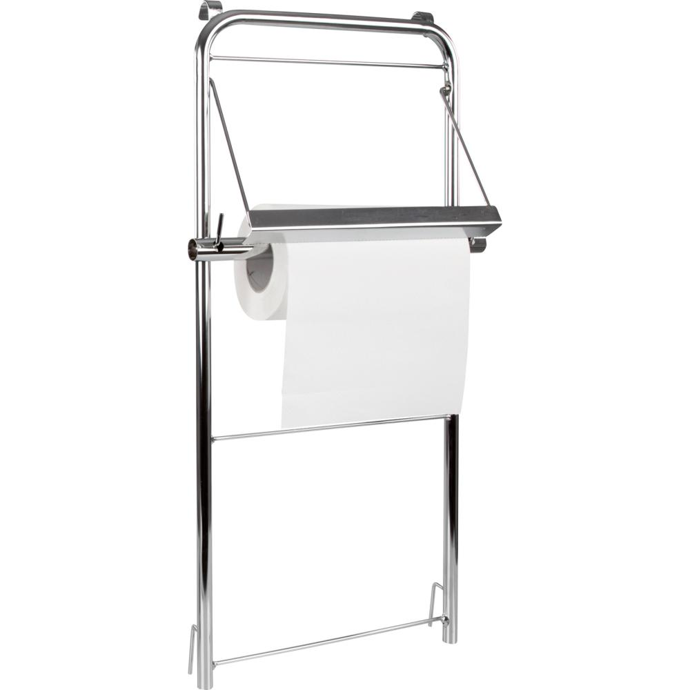 Papierrollenhalter für Abfallsammler Modell Chrom II Sammler 630x560x1080mm