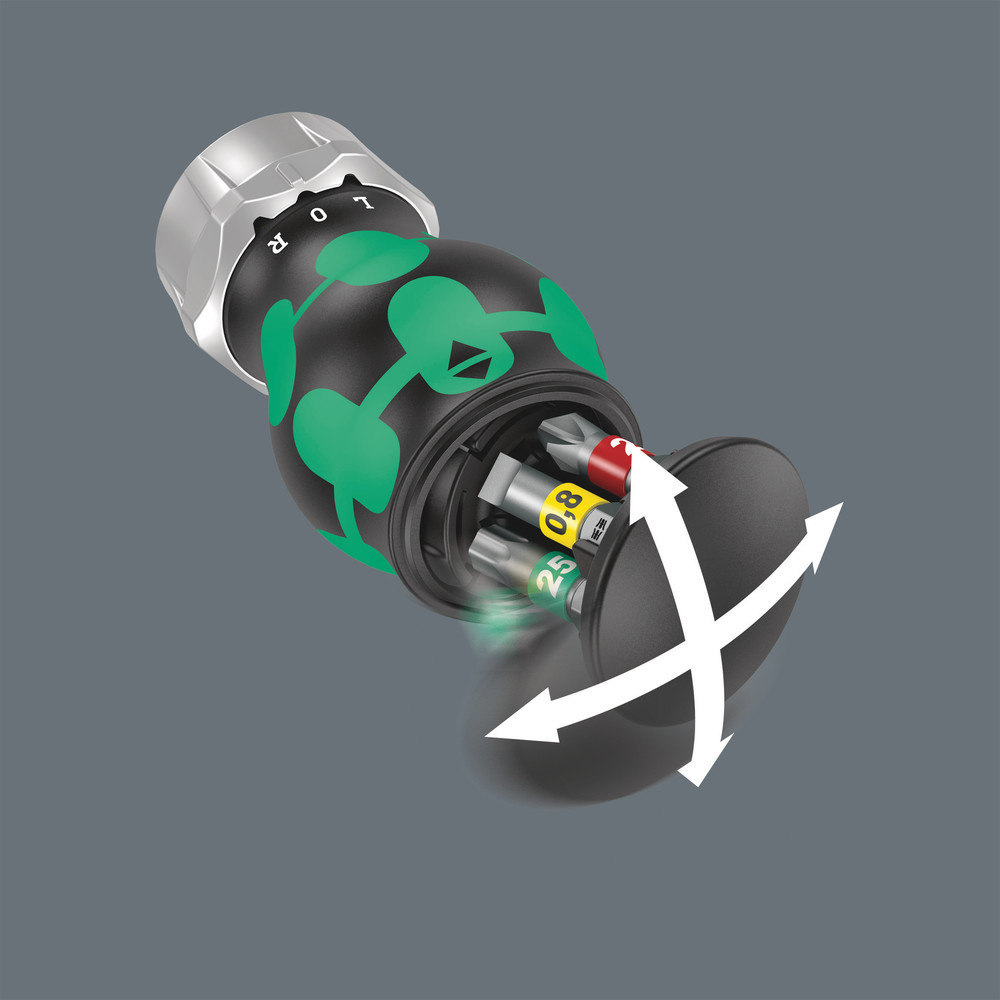 Bit-Magazinhalter Kraftform Kompakt Stubby RA 1 Magazin-Bithalter KK Wera