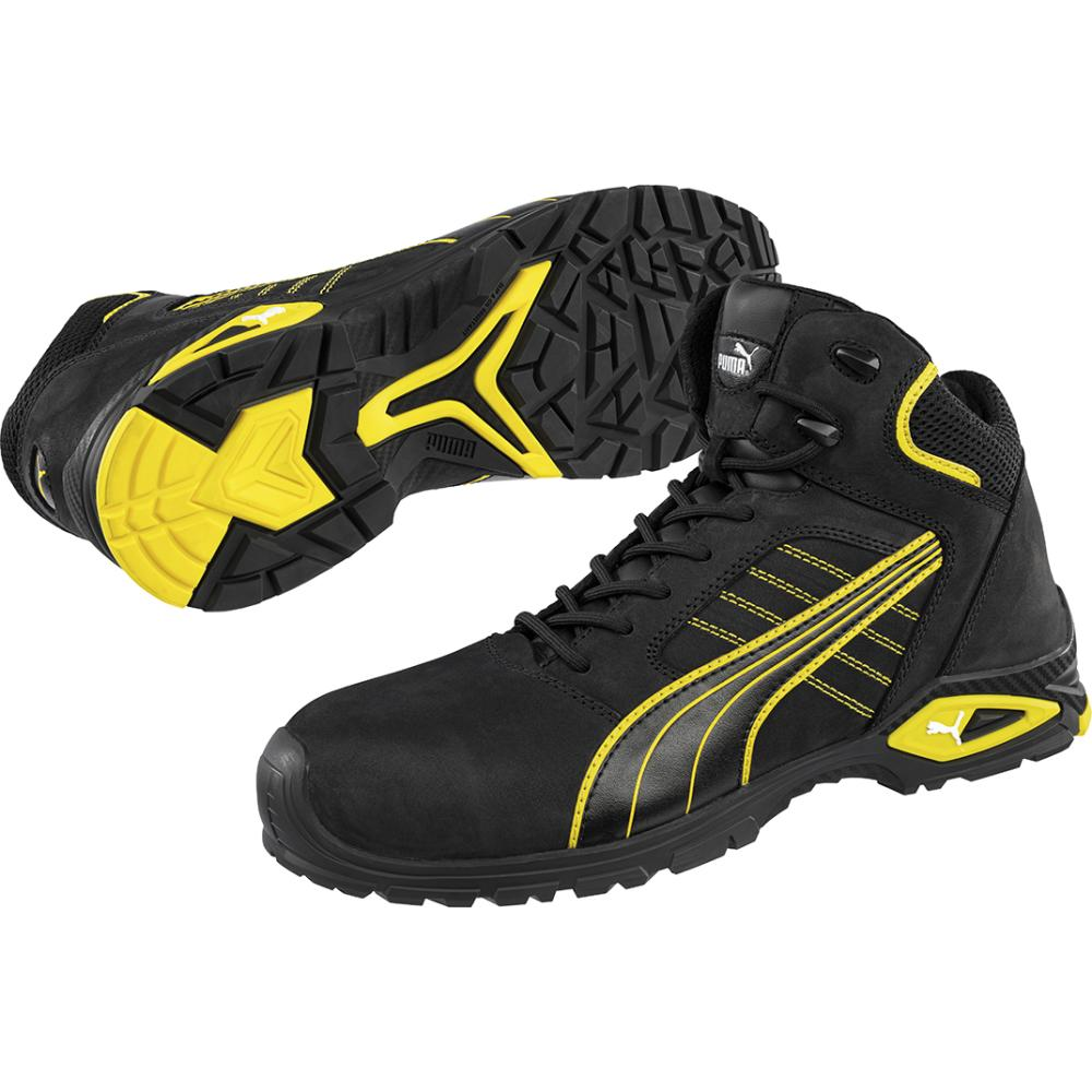 Sicherheitsschnürstiefel Amsterdam Mid 632240, S3 SRC Schnürstiefel Gr, 40, Puma