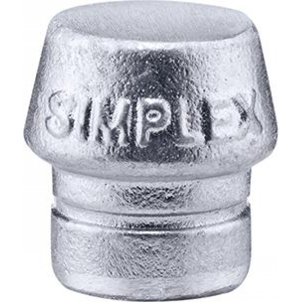 Schlagkopf Nr. 3209, für Schonhammer SIMPLEX Schonhammerkopf Aluminium 80mm HALDER