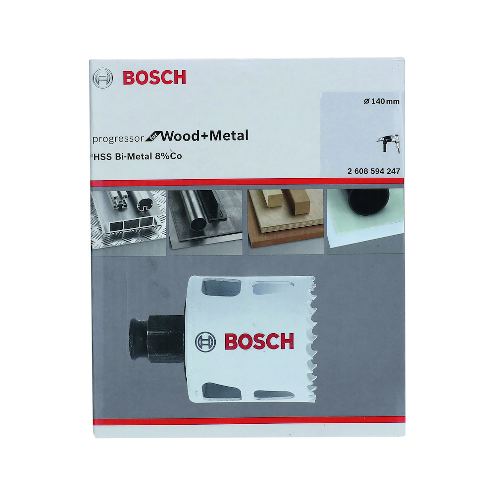 Lochsäge Power-Change Progressor Bi-Metall PC 140 mm Bosch VE  1 Stück