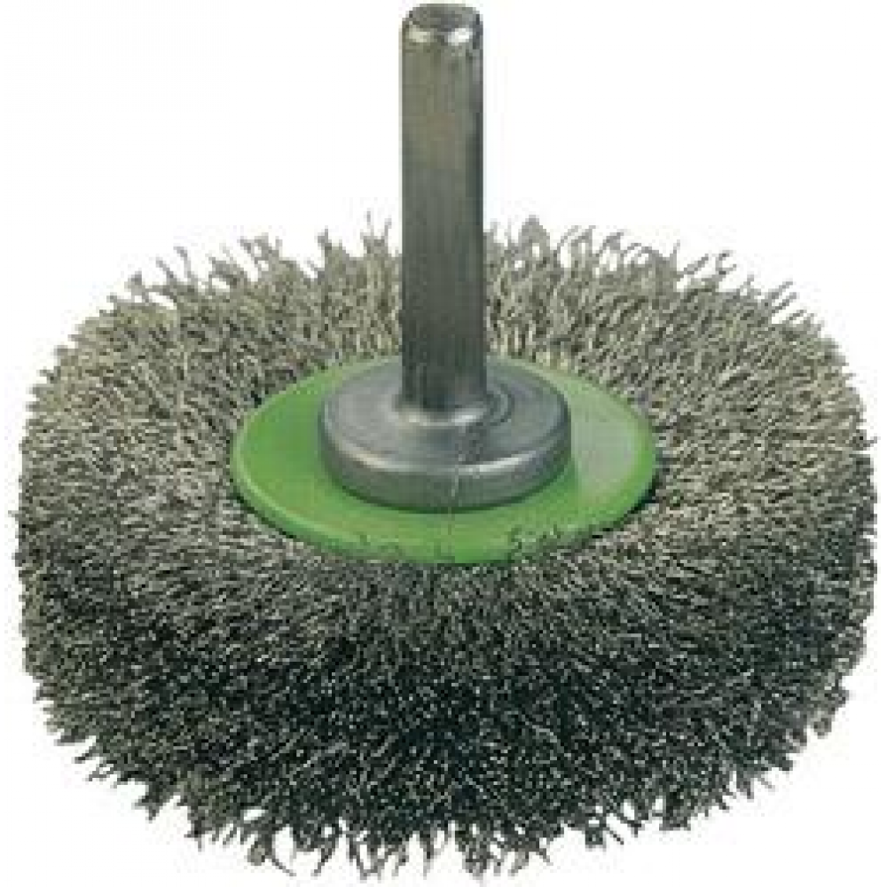 Werkzeug-Rundbürste Rundbürste Rostf. 6mm 60mm gewellt Osborn