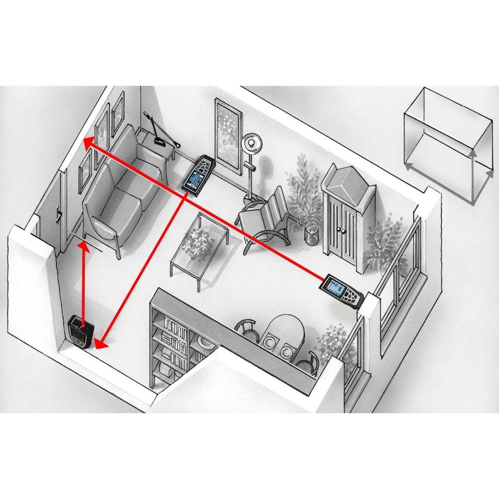 Laserliner Entfernungsmess. DistanceMaster Vision, 80 m mit Display