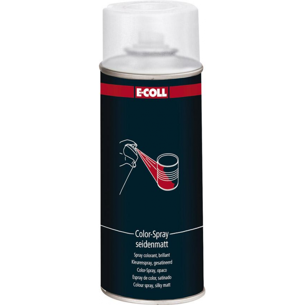 Color-Spray, seidenmatt/matt seidenmatt 400ml klarlack E-COLL
