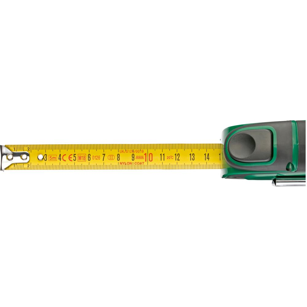 Taschenbandmaß mit Bandstopp 5mx19 mm FORTIS