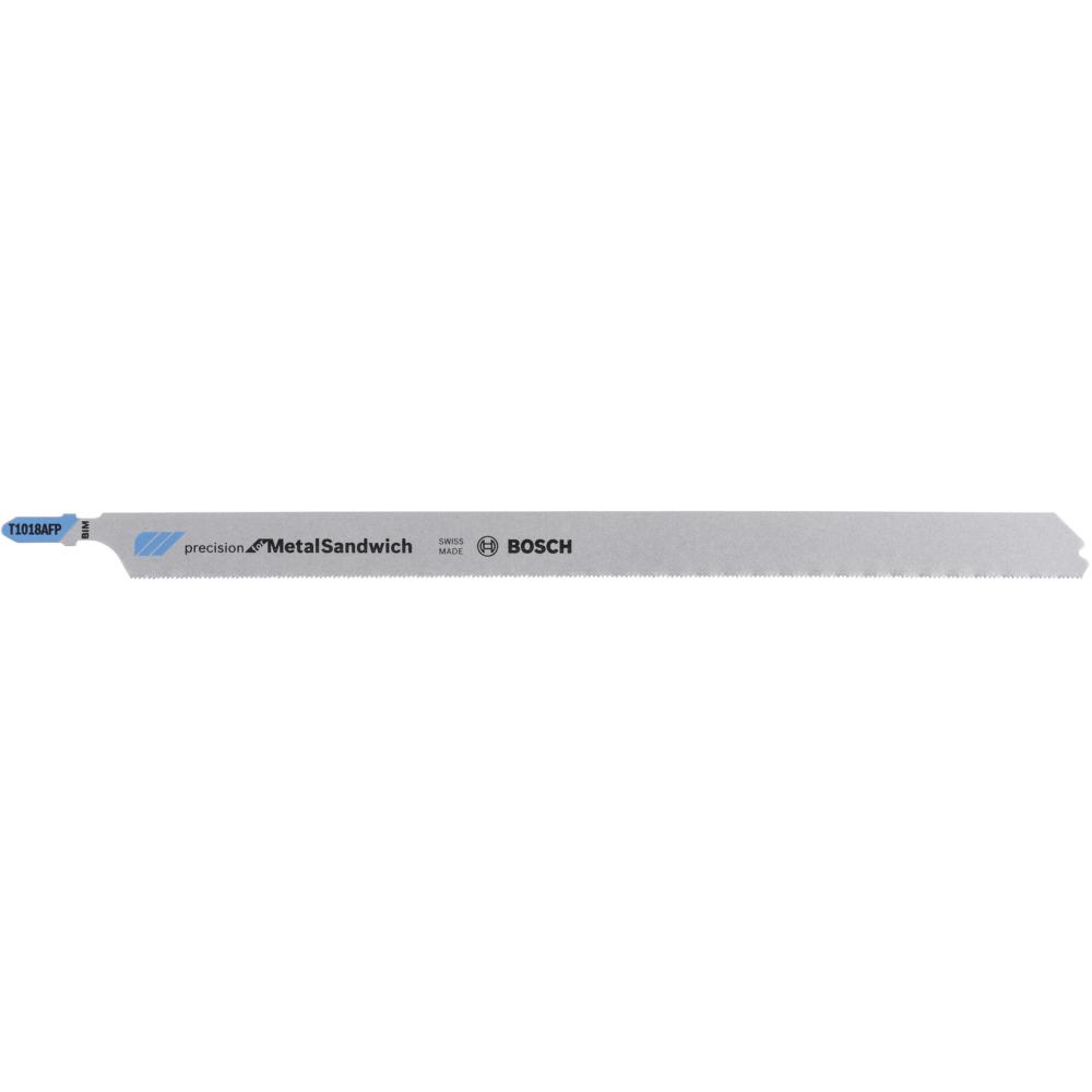 Stichsägeblatt T 1018 AFP für Sandwichmaterial Bosch VE  3 Stück Precision Metal-Sandwich