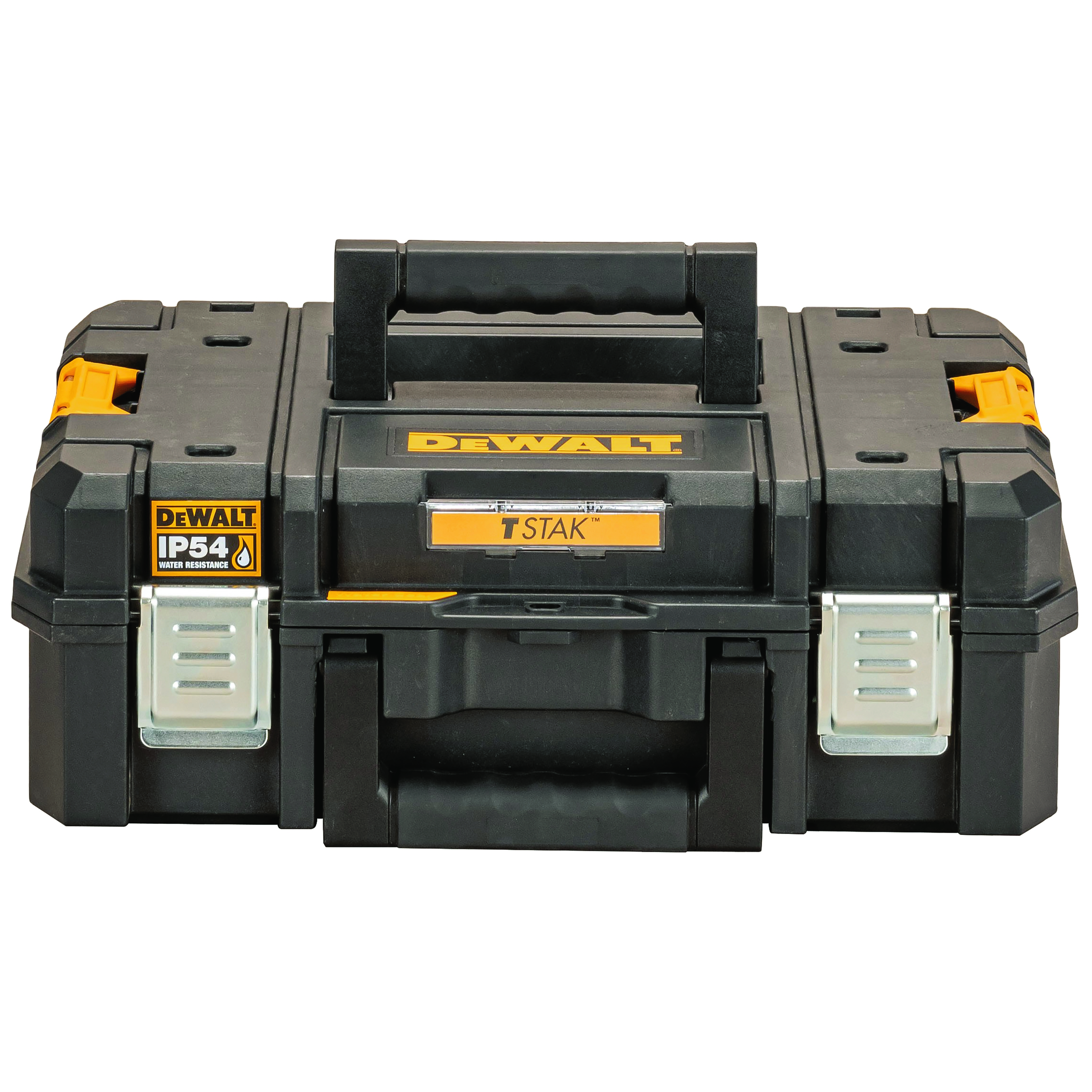 Dewalt DWST83345-1,  TSTAK II Werkzeugbox  IP54, TSTAK II Robuste und kompakte Werkzeugbox mit IP54 Schutz und Schaumstoffeinlage (24l Volumen)