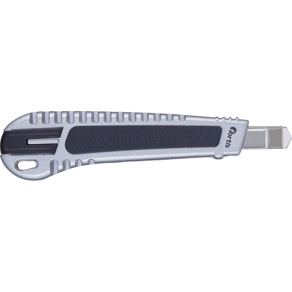Cuttermesser, Zink-Druckguss-Gehäuse Metall 9mm m 1. Klinge FORTIS