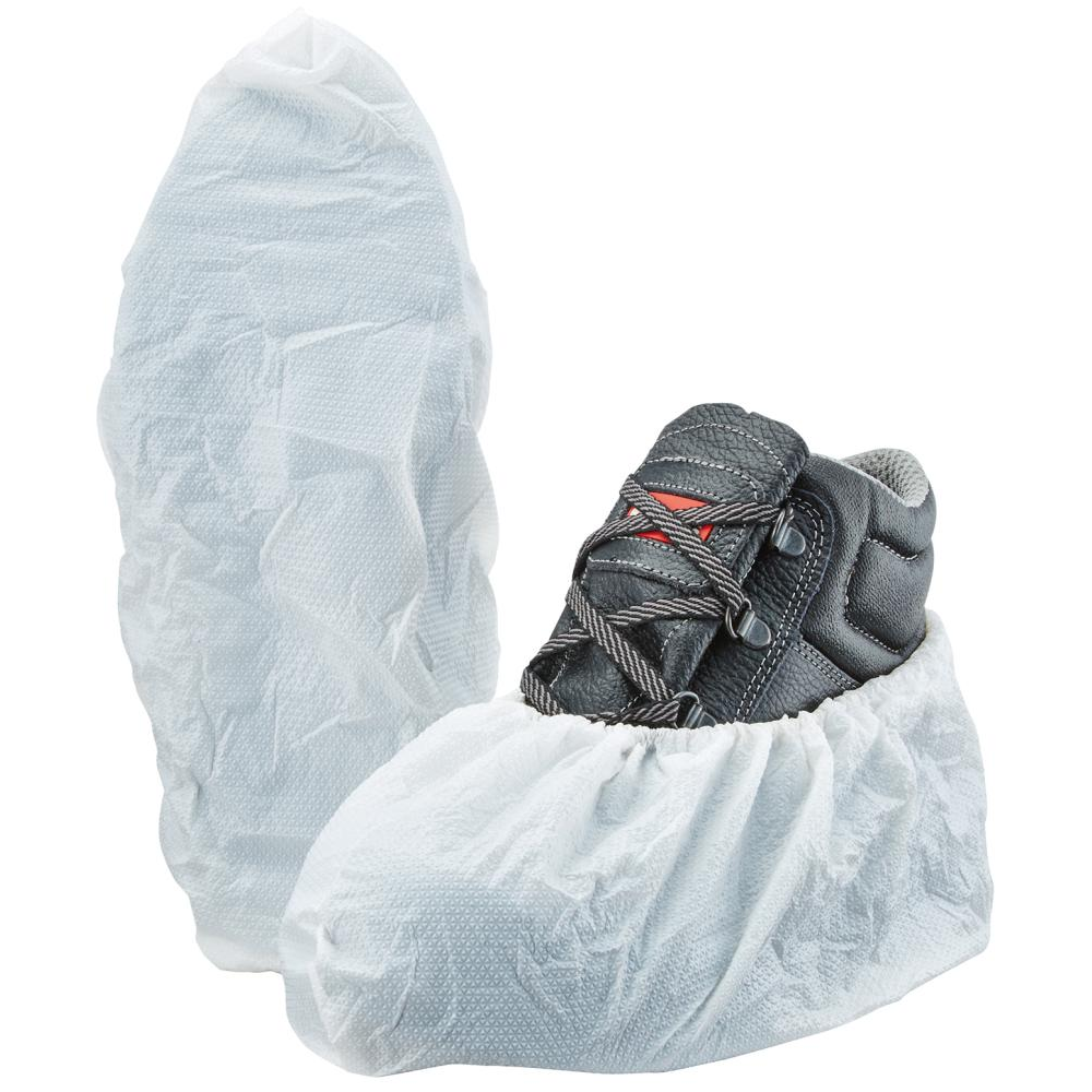 Einweg-Überschuh Einwegüberschuh, PE, 17 cm hoch, weiß
