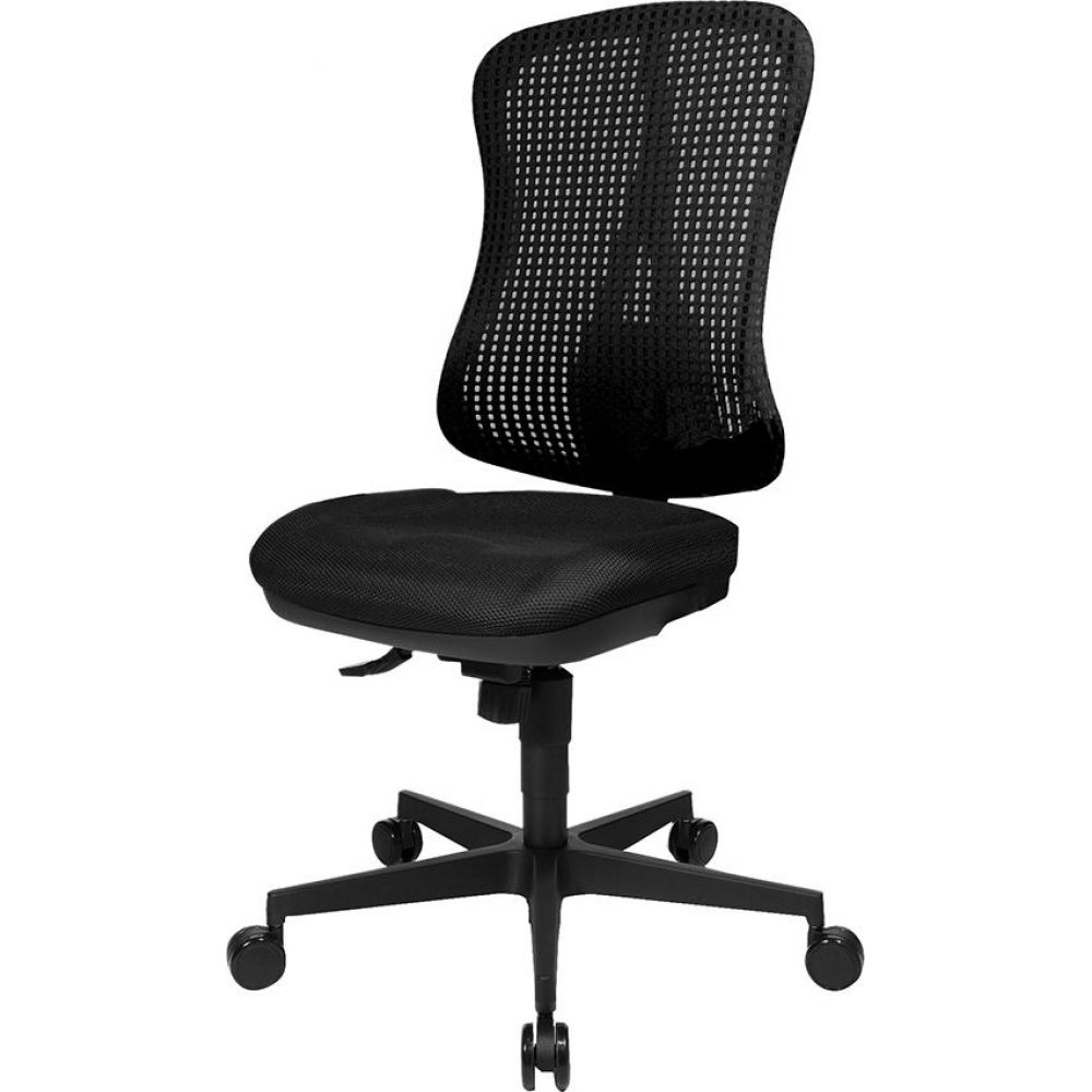 Bürodrehstuhl Modell Head Point SY Drehstuhl schwarz/schwarz,Netz