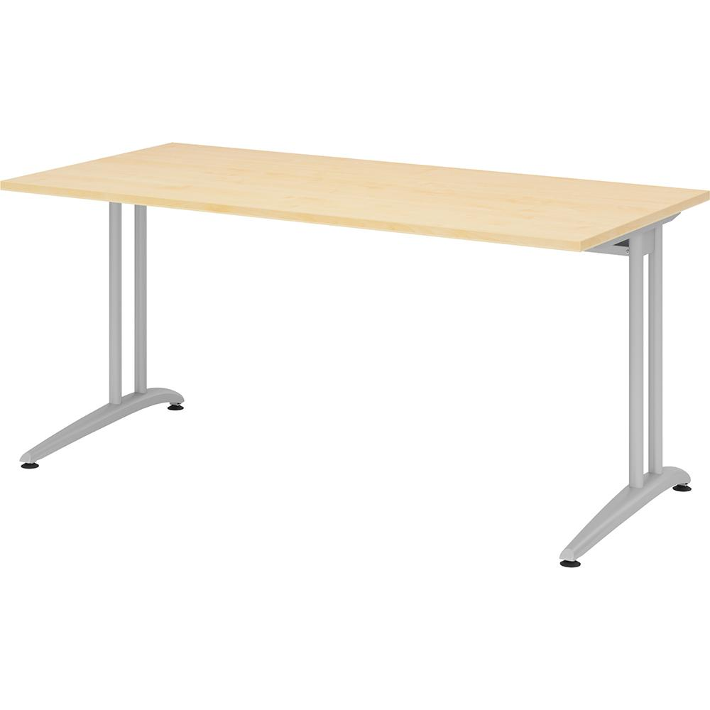 Schreibtisch, Serie B Ahorn 1600x800 mm