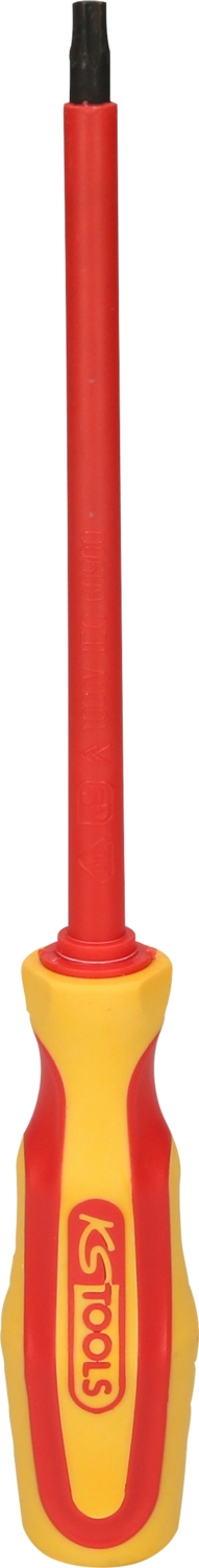 KSTOOLS Schraubendreher mit Schutzisolierung für Innen-Torx-Schrauben, T30