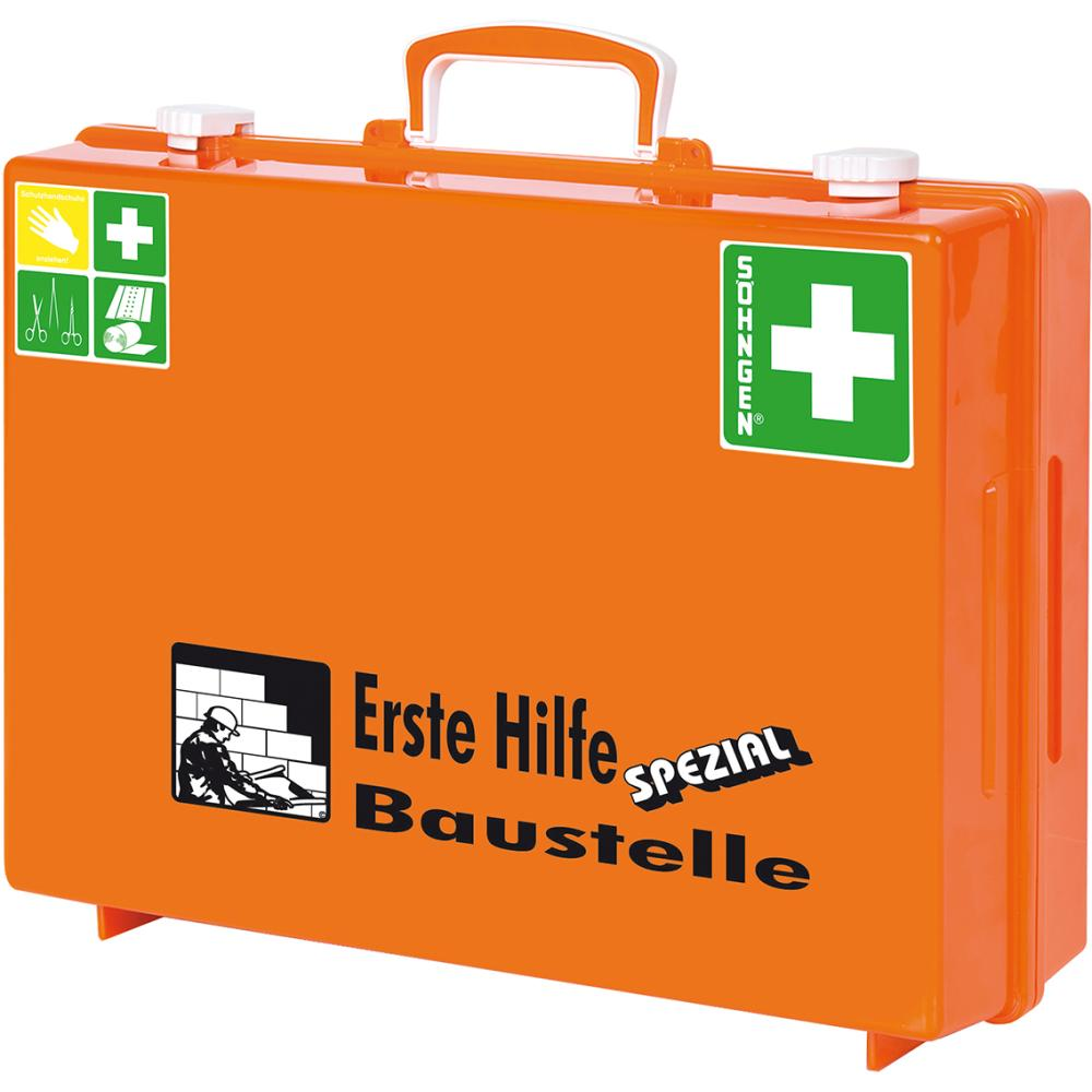 Erste-Hilfe-Koffer Spezial Erste Hilfe-Koffer MT-CD Baustelle orange