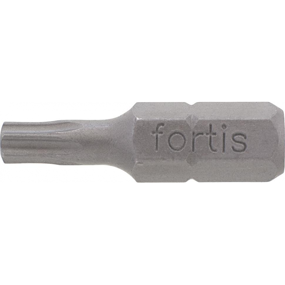 Bit 1/4" für TORX-Schrauben zähhart DIN3126 C6,3 T25x25mm 10er Pack FORTIS
