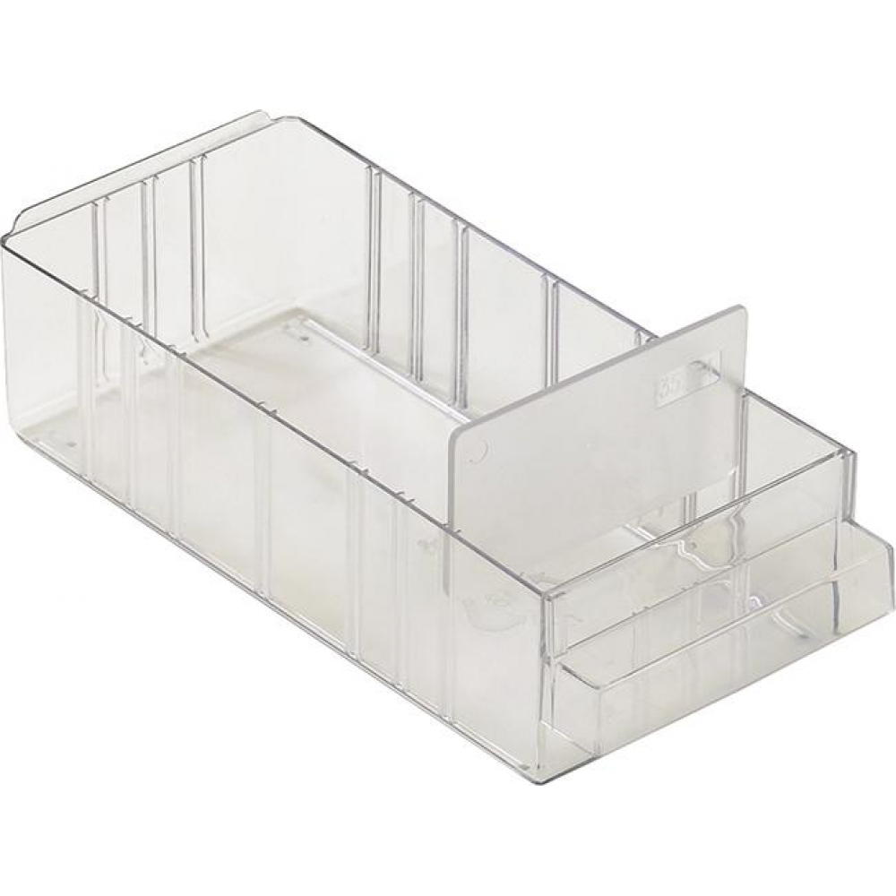 Trennwand-Satz für Schubladen der Serie 150 Trennwand längs Schublade Typ 150-03 transparent Satz = 16 Stück