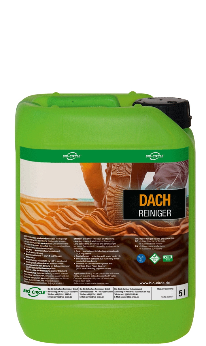 BIO-CIRCLE Dachreiniger, Kunststoff-Fass 5 L
