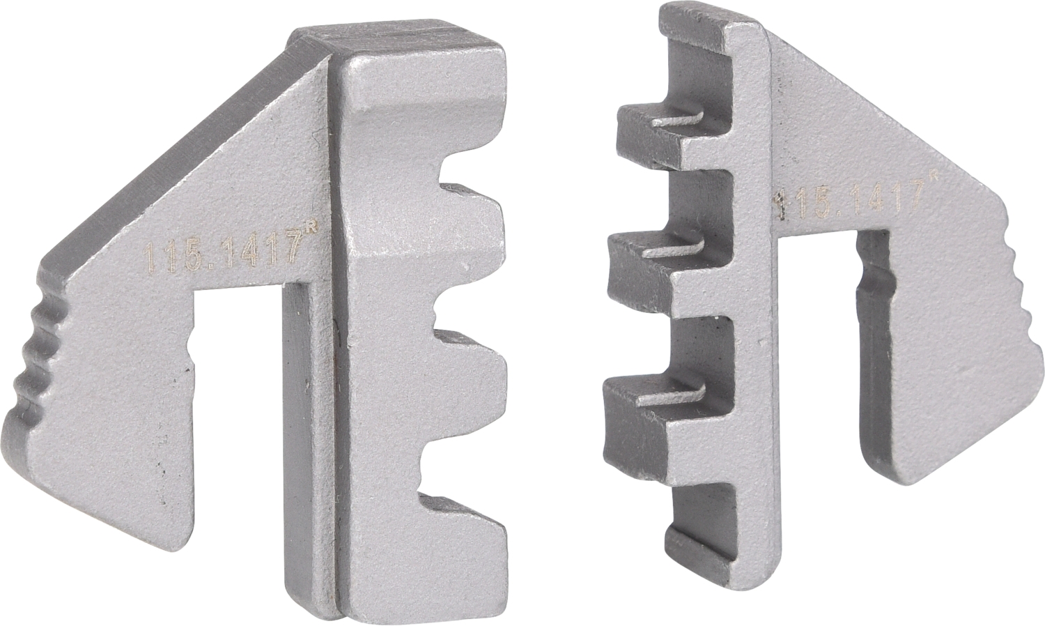 KSTOOLS Paar Crimp-Einsätze für Flachstecker 4,8 und 6,3 mm, Ø 0,5 - 6,0 mm