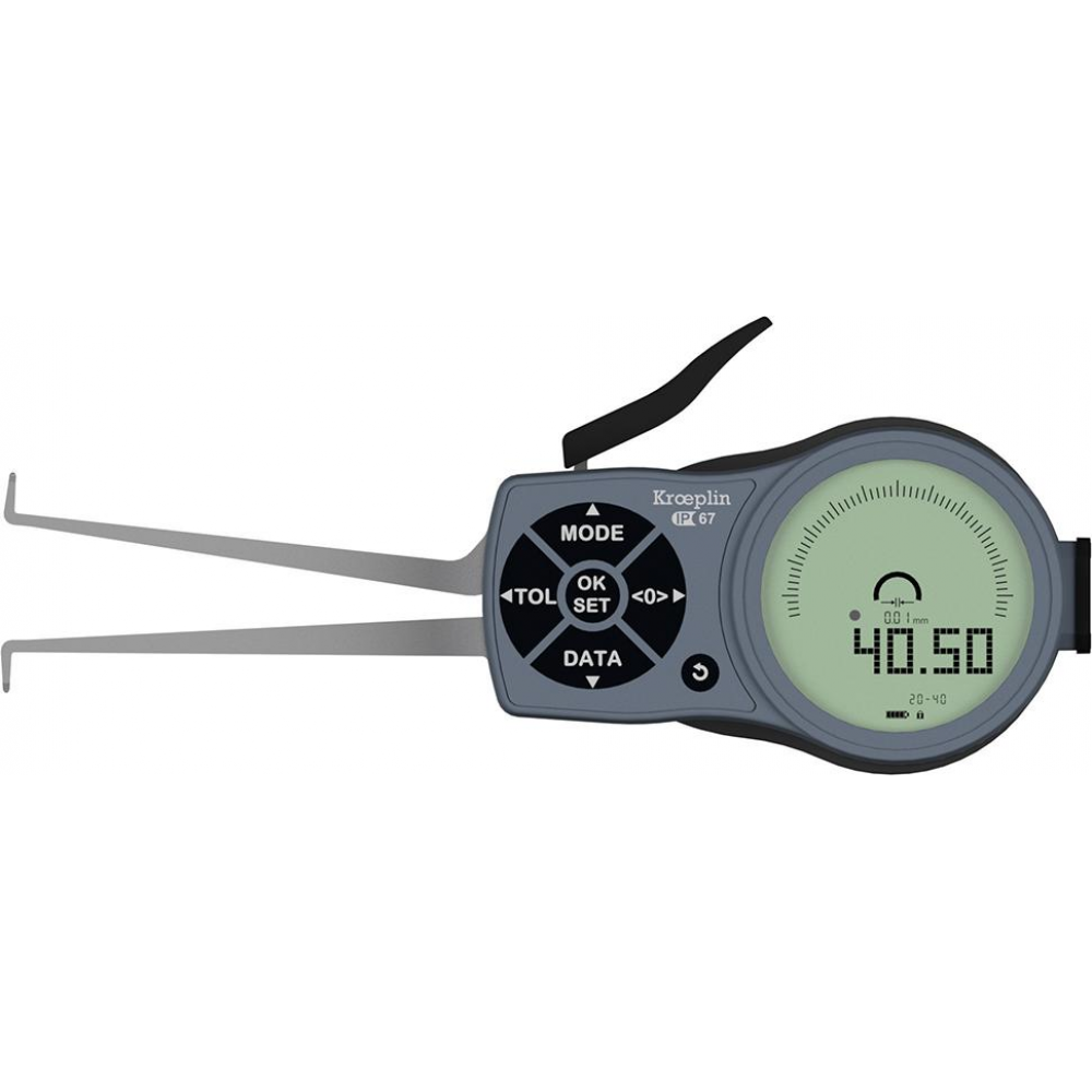 Innenschnelltaster mit Analog-/Digitalanzeige A/D 20-40mm KRÖPLIN