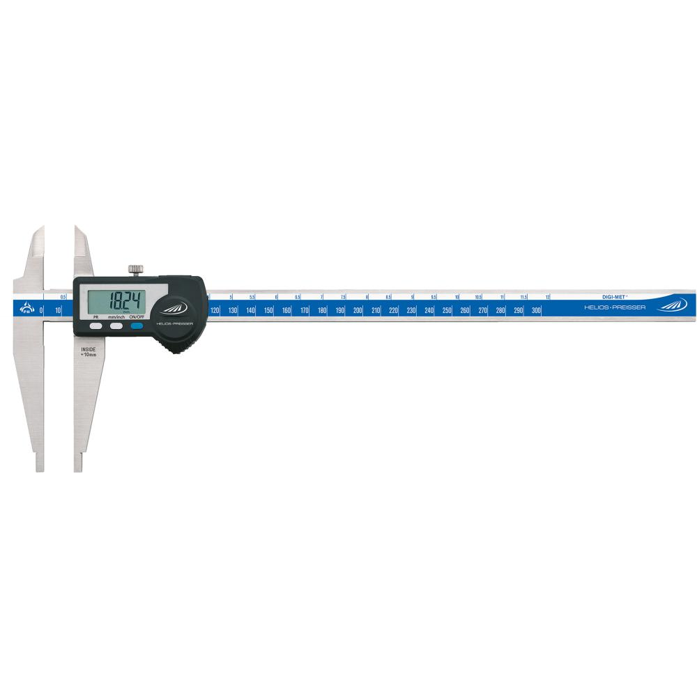 Digital-Werkstattmessschieber DIGI-MET, IP65, mit Spitzen Werkstatt- 300mm m. HP