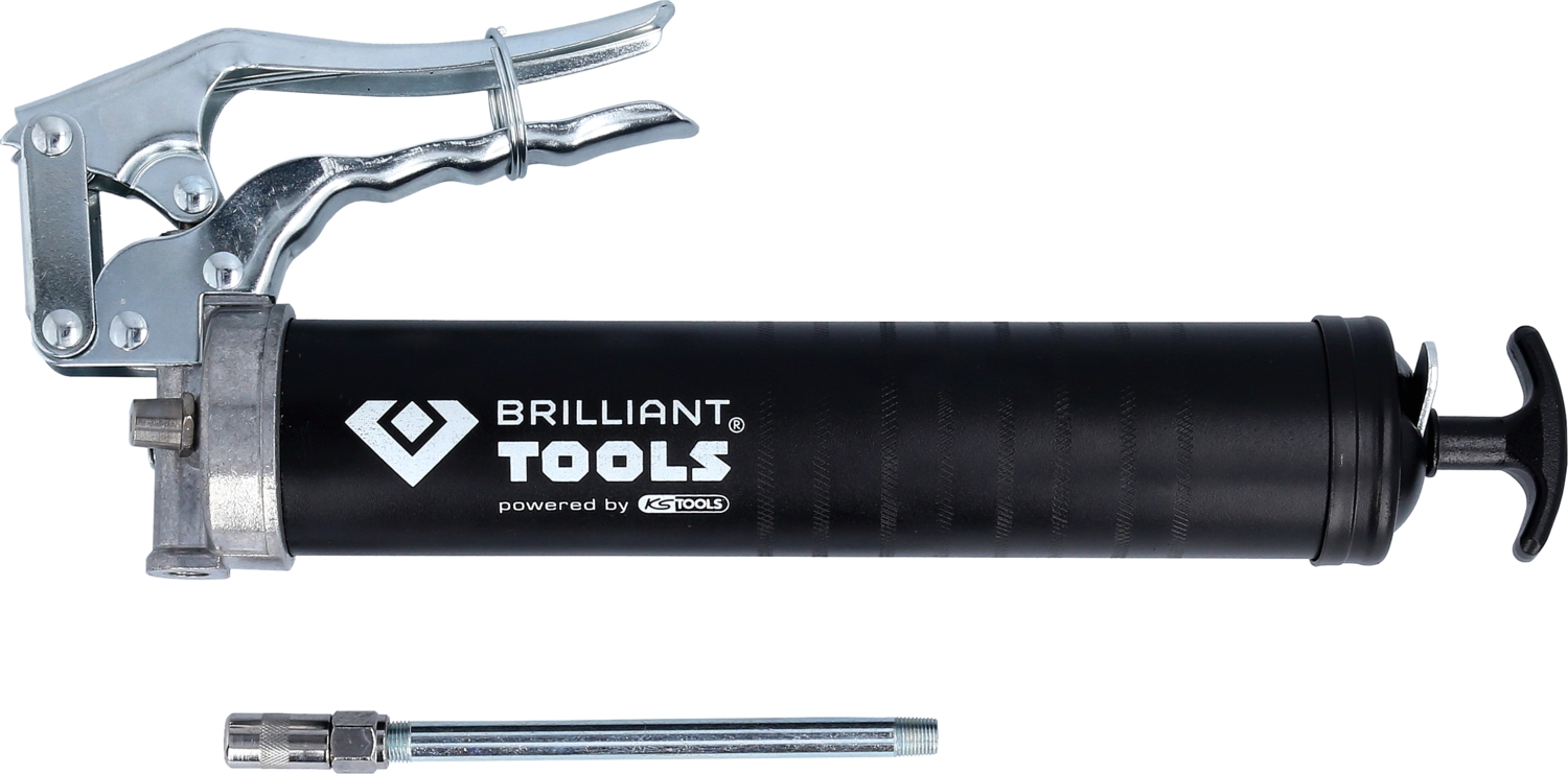 Brilliant Tools  Einhand-Fettpresse, 500 ccm