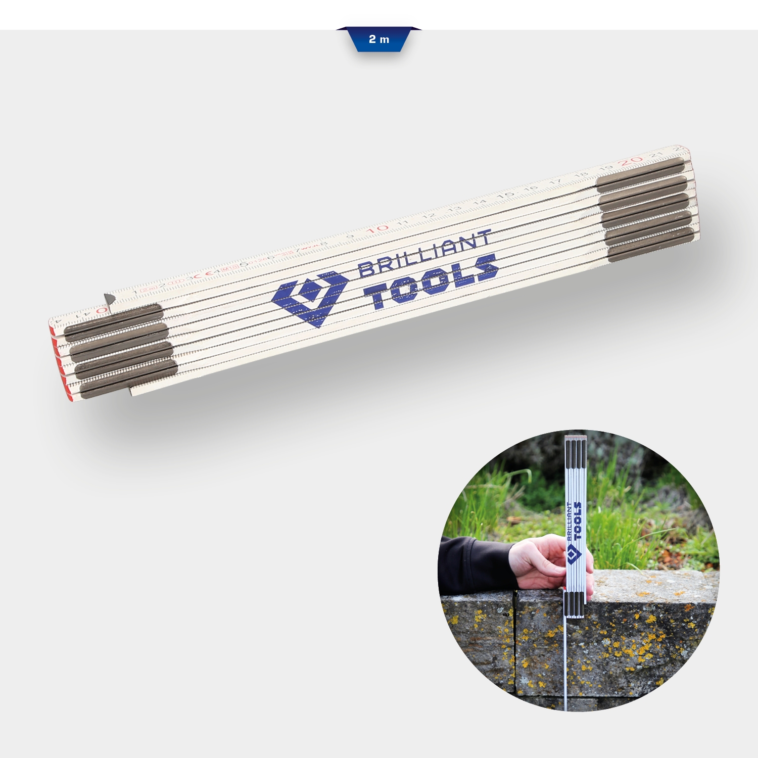 Brilliant Tools  Gliedermassstab