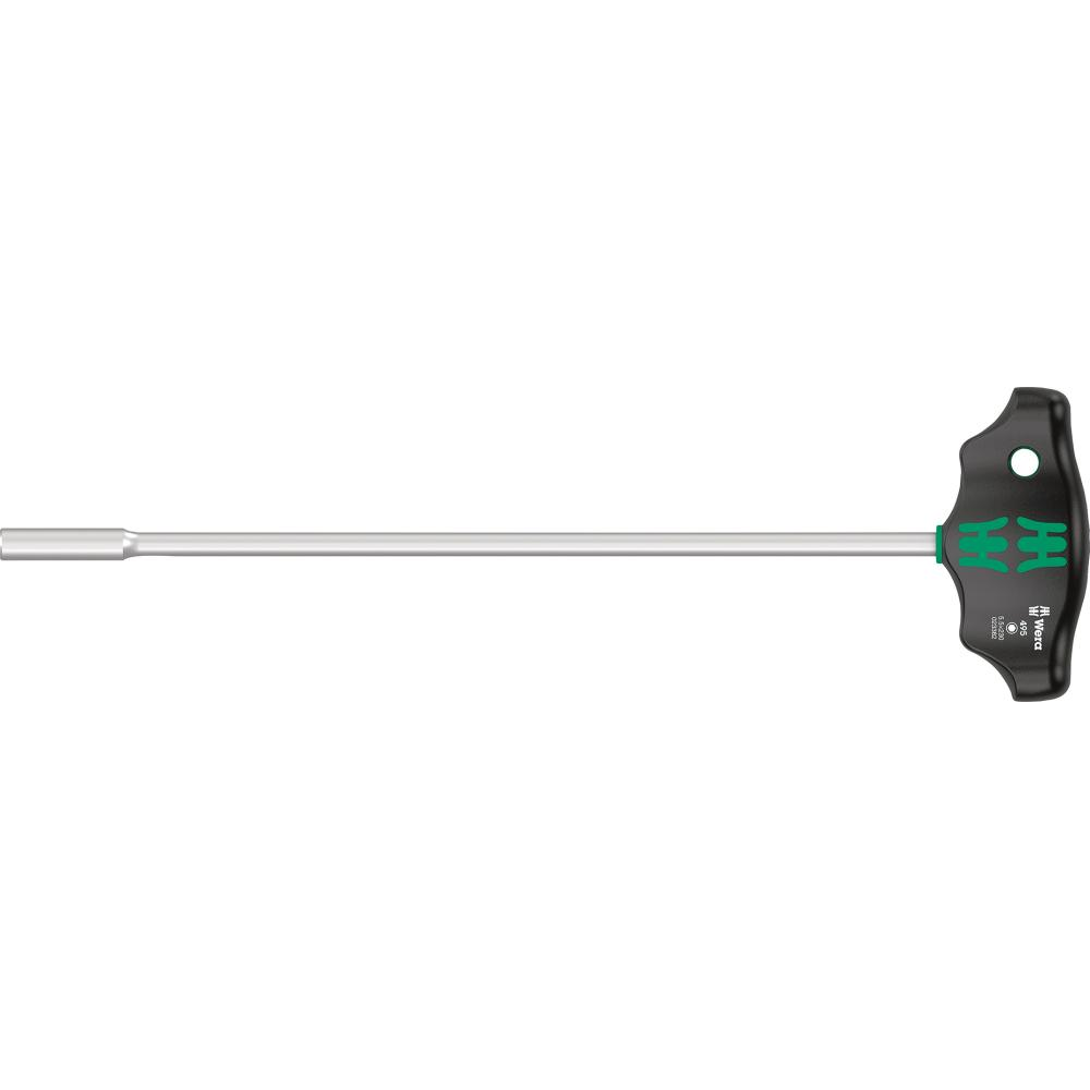 Steckschlüssel-Schraubendreher für 6-kant-Schrauben, mit Quergriff, Nr. 495 T-Griff-Steckschlüssel 5,5x230mm Wera