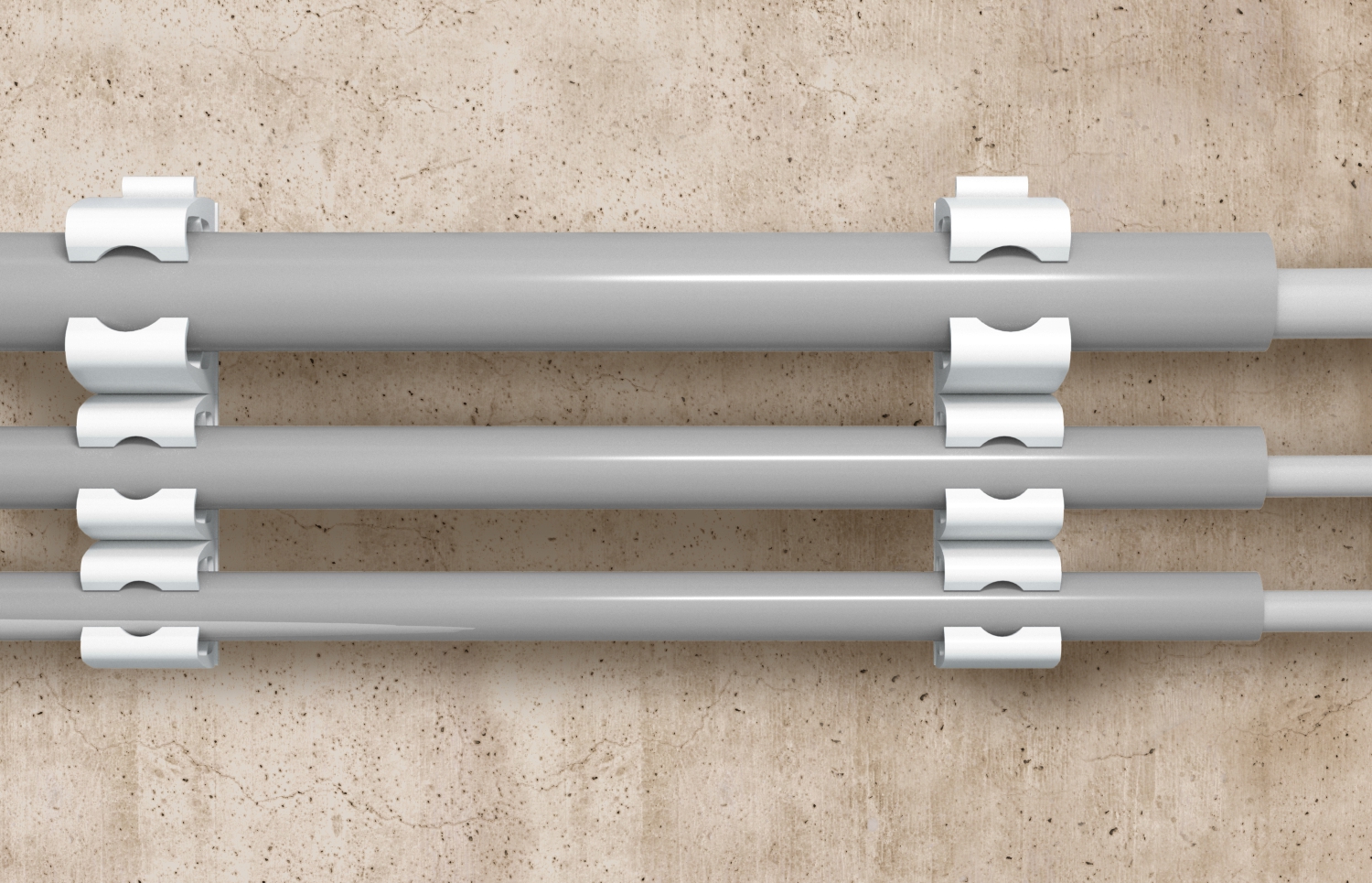 Fischer FC 12 - 16 GR. Die flexible Clipschelle für unterschiedliche Durchmesser.