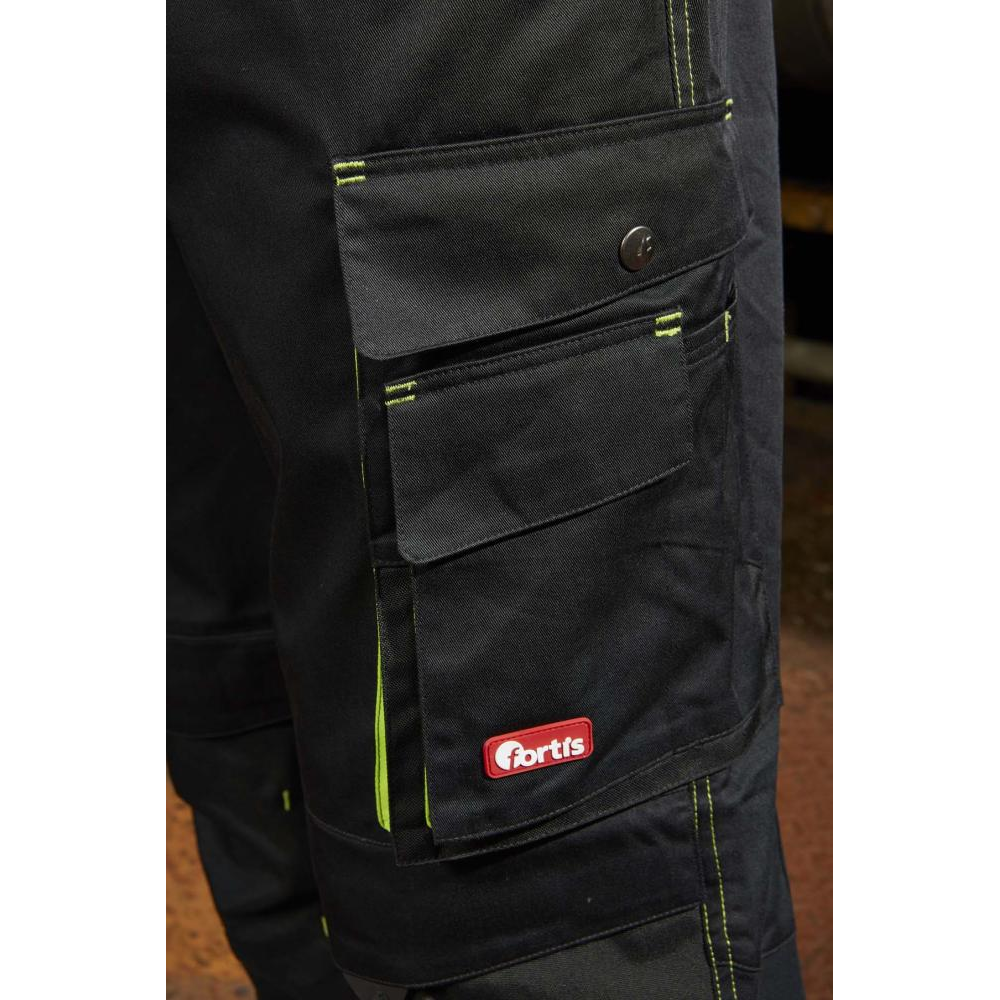 Latzhose twenty-four FORTIS H-Latzhose 24, /limegreen, Gr. 30