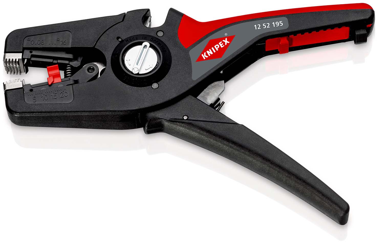 Automatik-Abisolierzange PreciStrip 16 12 52 195KNIPEX