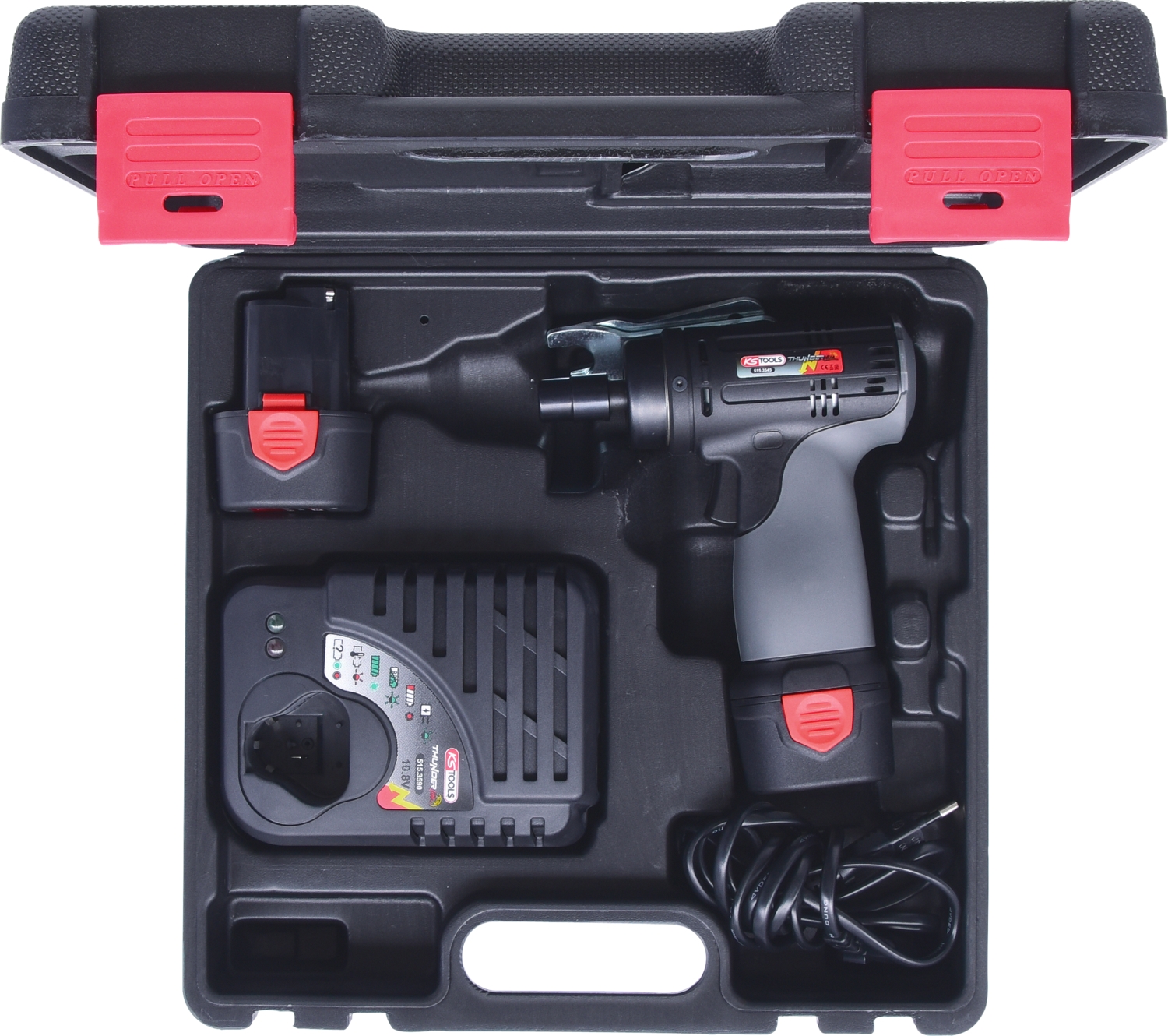 KSTOOLS Akku-Hochleistungs-Schleifer, 22.000 U/min 10,8V, mit 2 Akkus und 1 Ladegerät