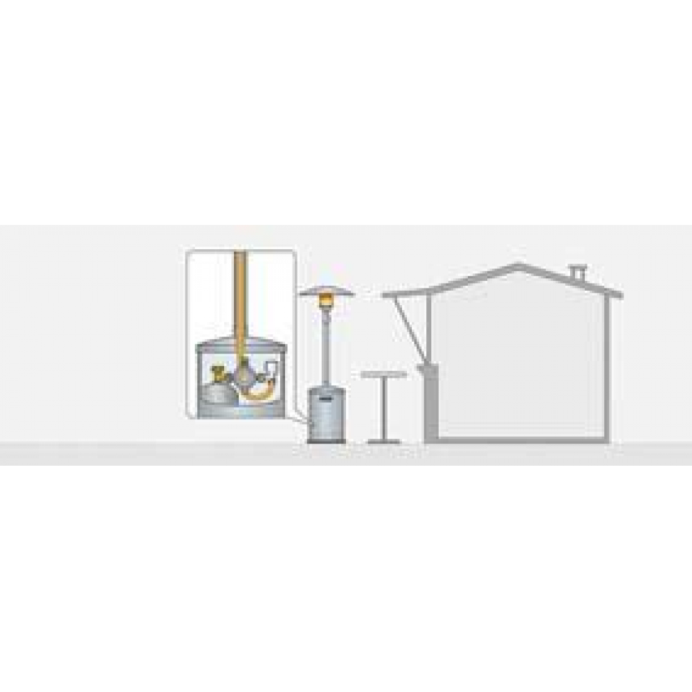 Niederdruckregler Typ EN61-DS PS 16 bar Propan GOK