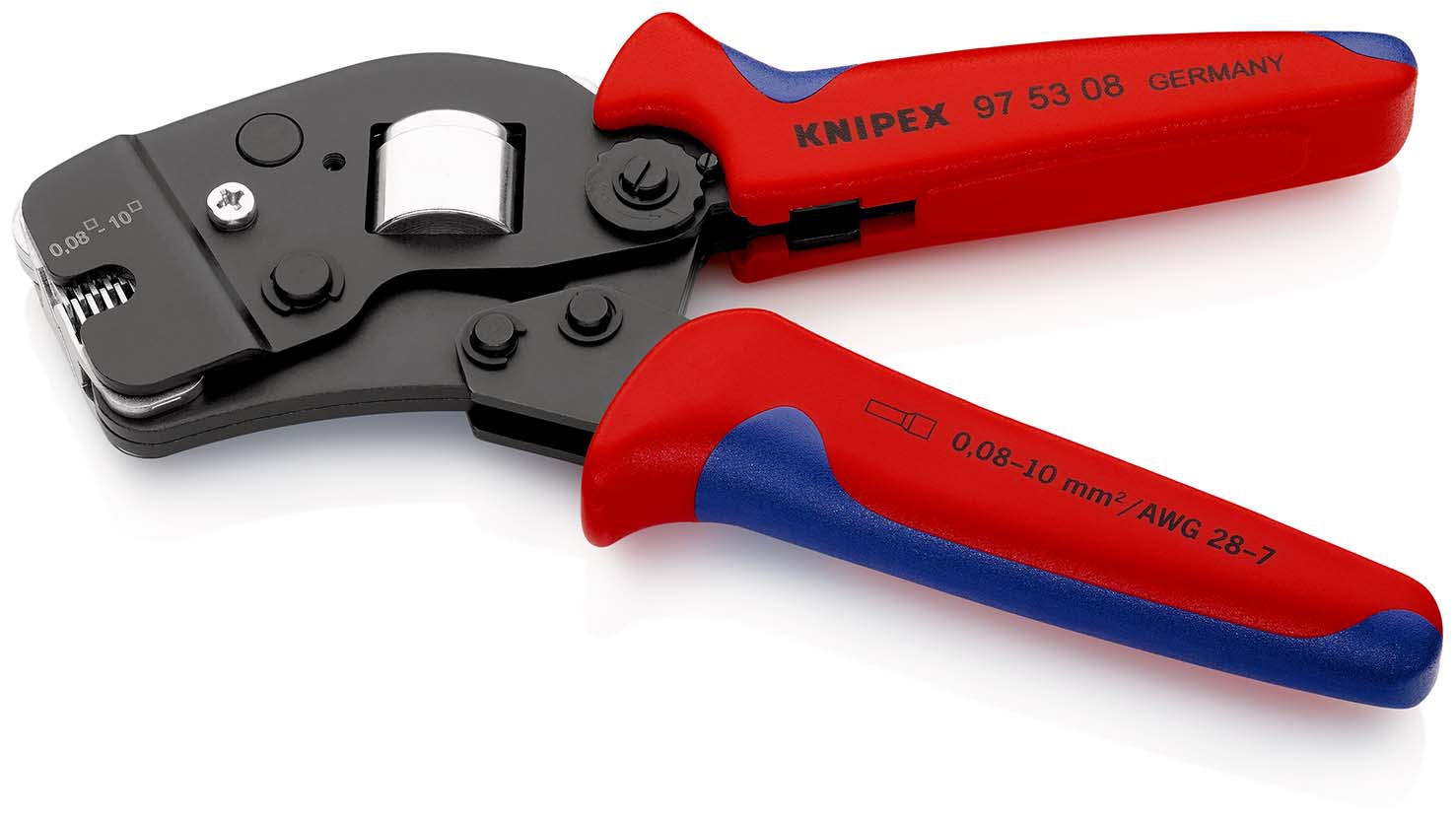 Crimpzange selbsteinstellend0,08-10qmmKNIPEX