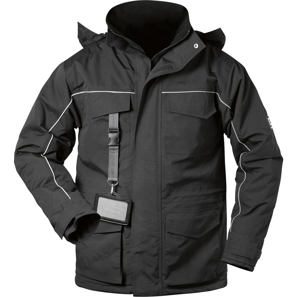 Parka Blackpool Jacke Gr, S. schwarz