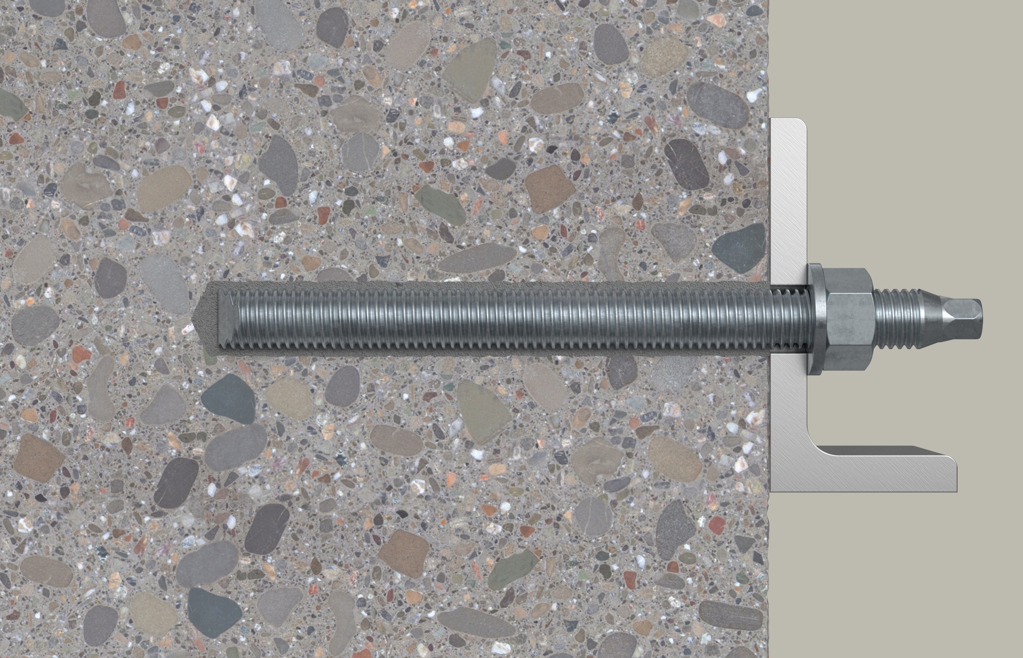 Fischer RG M12 x 120 R. Die bewährte Ankerstange für den Einsatz mit Mörtelpatrone oder Injektionsmörtel im Außenbereich.