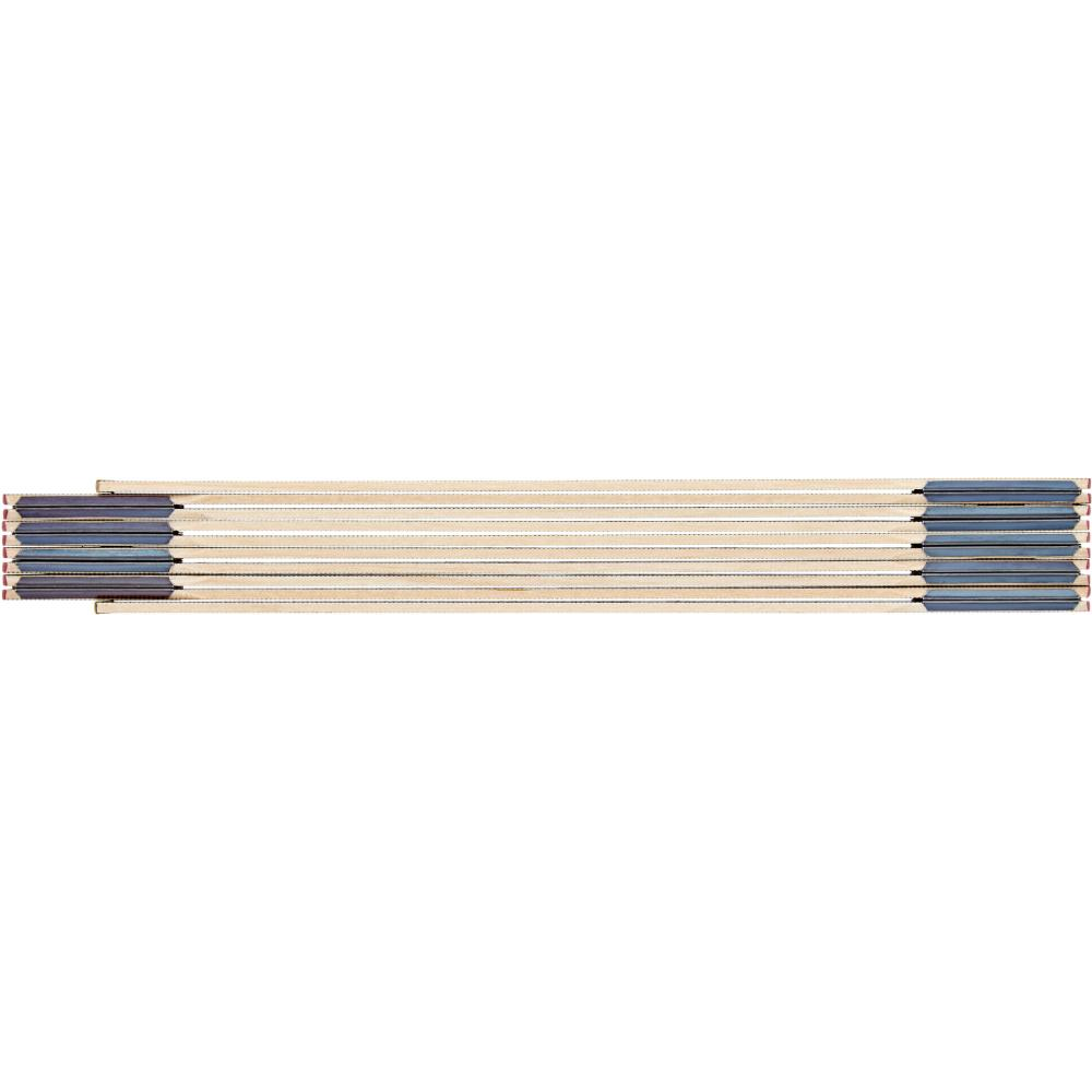 Holz-Gliedermaßstab Nr. 59-2-10 (Schwedenmeter) Gliedermaßstab Birke 2,4mx17mm natur Hultafors