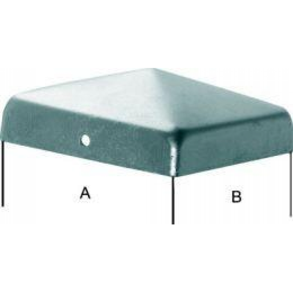 Pfostenabdeckung tzn 110 E-NORMpro Pyramide feuerverzinkt