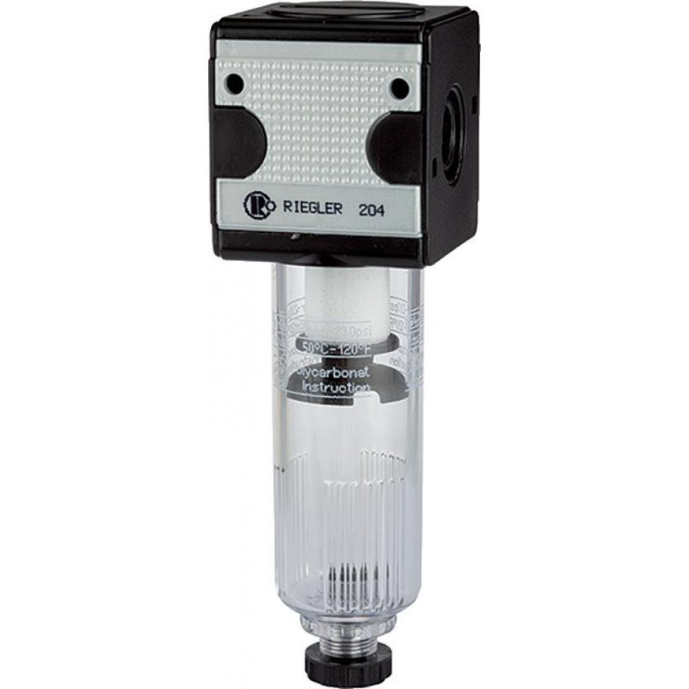 Filter, Serie multifix, mit Polycarbonatbehälter 16bar BG3 G3/4 RIEGLER "